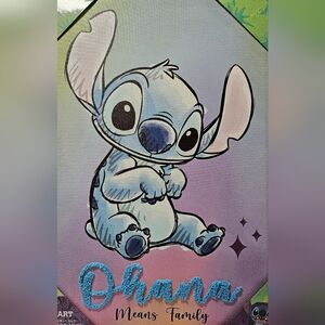 Disney Stitch Canvas Wall Art NEW